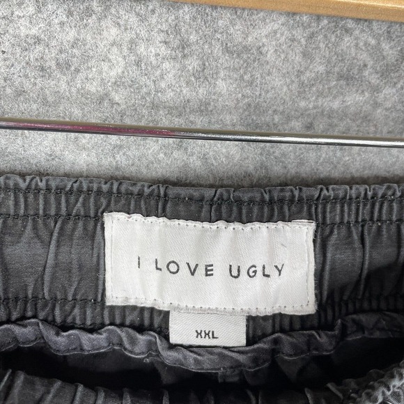 I Love Ugly Drawstring Jogger Pants Men's 2XL XXL Casual Cotton Stretchy - Picture 7 of 10